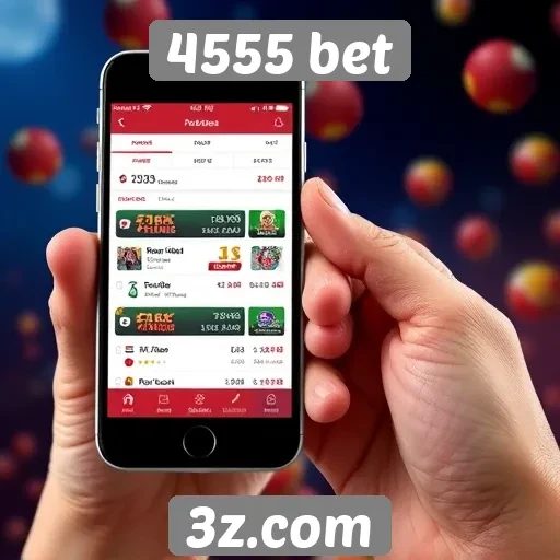 Experiência móvel do site 4555 bet em dispositivos